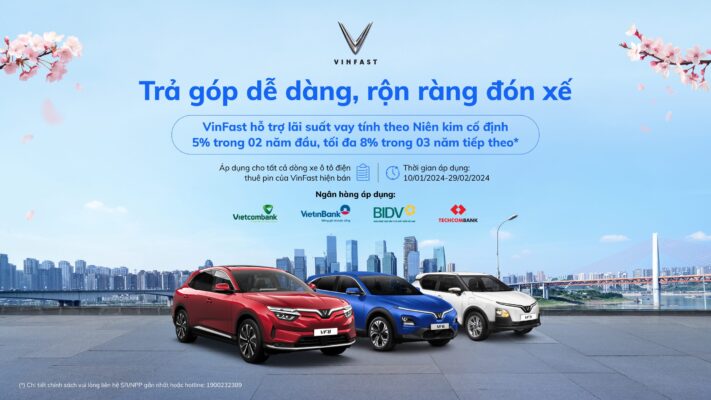 mua xe vinfast trả góp