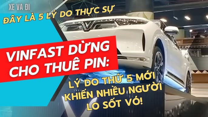 vinfast dừng thuê pin